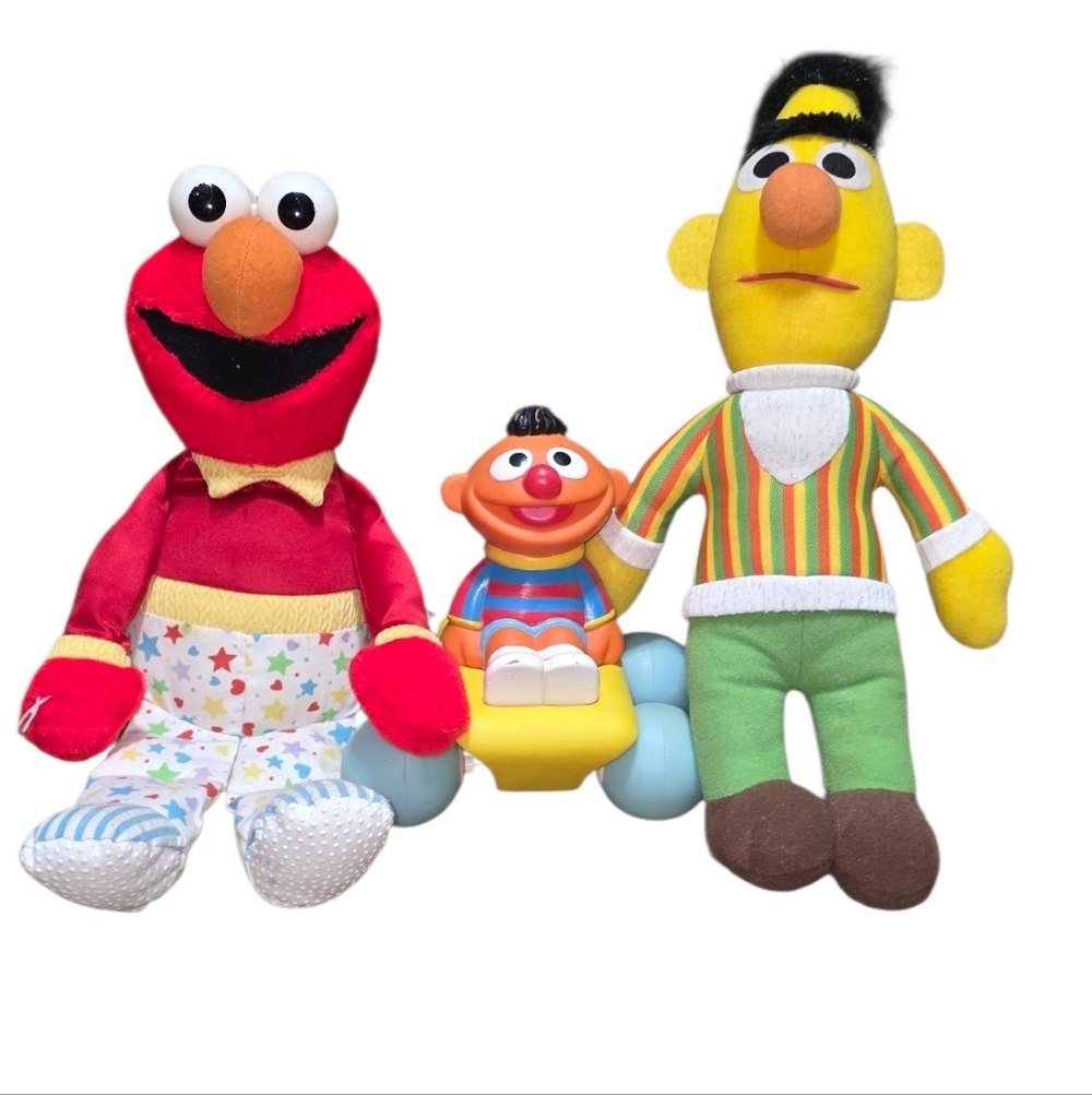 Vintage Sesame Street Toys Bundle - Picture 2 of 8